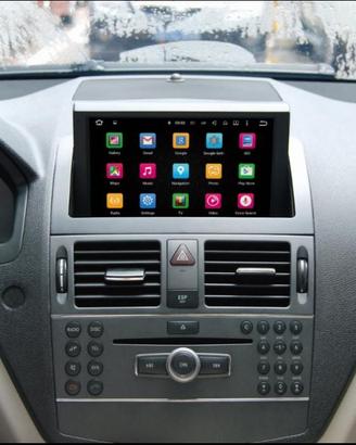 Autoradio classe c mercedes w204 navi ANDROID