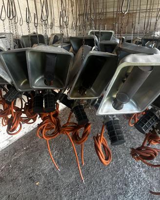 Cappe radianti gas per allevamento
