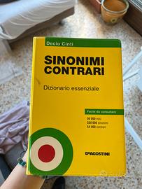 Dizionario sinonimi e contrari