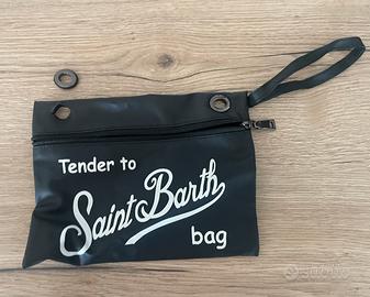 Pochette mare nera Saint Barth