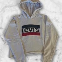 Felpa Originale Levi’s Bianca – Taglio Femminile