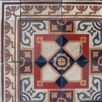 Cementine antiche, tappeto di mq 5,06