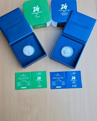 3 euro Giochi Olimpici e Paralimpici 2026
