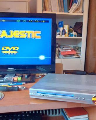 LETTORE DVD CD MP3 2813 K MAJESTIC