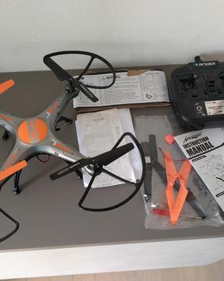 drone giocattolo radiocomandato a batteria 