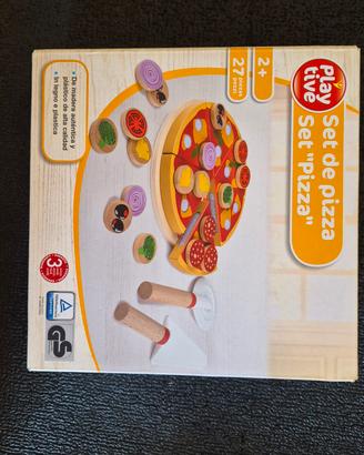 Set pizza in legno