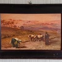 QUADRO STILE IMPRESSIONISTA ARTISTA SCONOSCIUTO