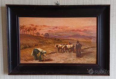 QUADRO STILE IMPRESSIONISTA ARTISTA SCONOSCIUTO