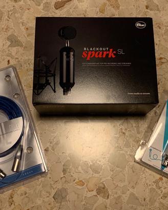 Blue Spark Blackout SL Microfono Condensatore XLR