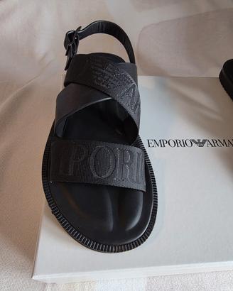 NUOVO - sandali in pelle emporio Armani