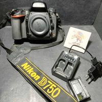 Fotocamera Nikon D750 corpo Fullframe macchina