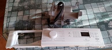 Pannello con scheda e motore lavatrice Electrolux