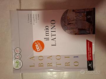 libro scolastico: "Il mio latino". prima superiore