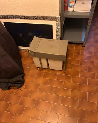 Secchio doppio sottolavabo