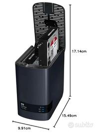 WD My Cloud EX2 Ultra (senza dischi) – NUOVO
