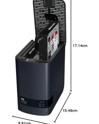WD My Cloud EX2 Ultra (senza dischi) – NUOVO