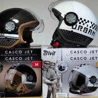 Caschi Jet per moto e scooter nuovi mai usati