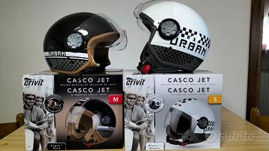 Caschi Jet per moto e scooter nuovi mai usati
