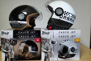 Caschi Jet per moto e scooter nuovi mai usati
