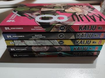 Kaiju no. 8 volumi 1-5