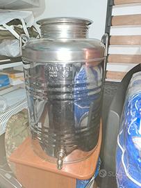 Contenitore Acciaio inox 50lt. con rubinetto