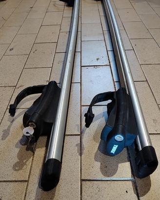Barre portapacchi Thule usate mis. 130cm circa