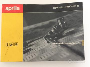 Manuale uso Aprilia