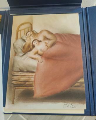 BOTERO Fotolitografia Lussuria firmata ti