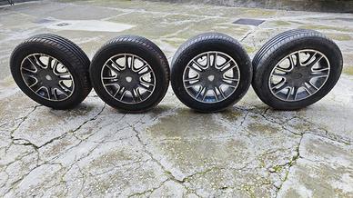 4 Cerchi in lega Lancia + 4 Gomme Bridgestone T.