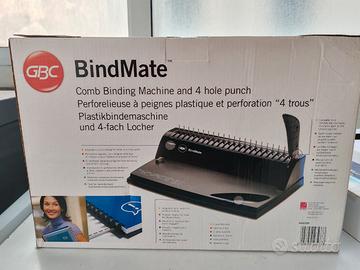 Rilegatrice a dorso plastico 