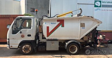 Isuzu 35 vasca rifiuti costipatore