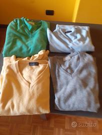 10+ pullover Lana Cachemire XXL XL colori vari