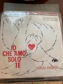 Sergio Endrigo 45 giri "Io che amo solo te"