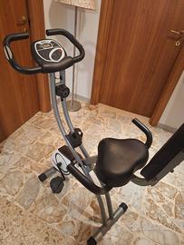 Cyclette pieghevole (S-Bike) con schienale SP-HT-1