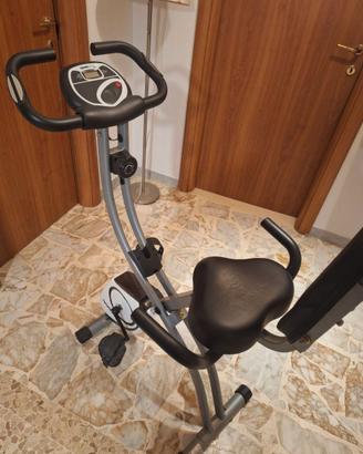 Cyclette pieghevole (S-Bike) con schienale SP-HT-1