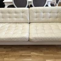 Coppia divani in pelle