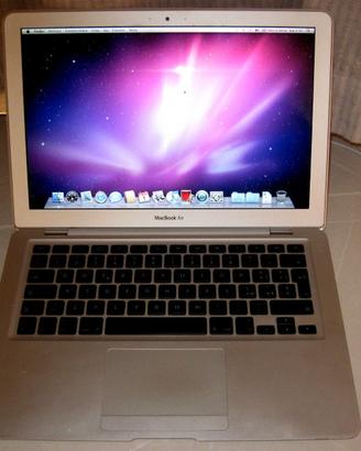 apple macbook air 2gb tastiera luminosa leopard