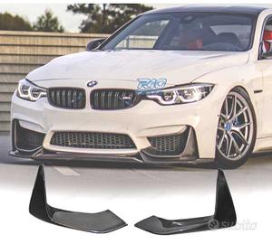 DIVISORI PARAURTI BMW F80 F82 F83 IN CARBONIO