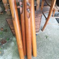 Gambe in legno per tavolo