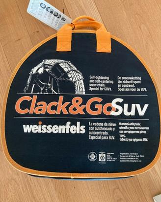 catene da neve clack&go suv weissenfels mod. 7