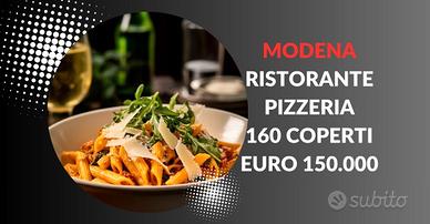 Ristorante pizzeria Modena vicinanze - no bar