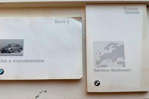 USO E MANUTENZIONE BMW SERIE 3 E36 TUTTE VERSIONI
