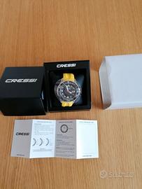 OROLOGIO CRESSI MANTA Nero / Giallo – Unisex