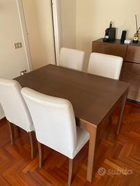 Tavolo ikea  allungabile rovere (nuovo 199)