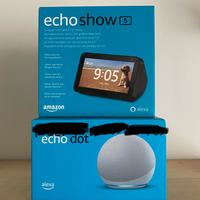 Echo Show 5 e Echo Dot - NUOVE !!!
