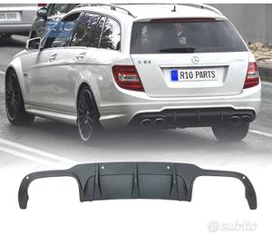 DIFFUSORE MERCEDES CLASSE C W204 12-15 LOOK C63 AM