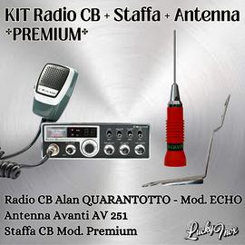 CB staffa antenna kit PREMIUM