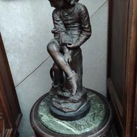 Statua di bronzo appartenuta a Mussolini
