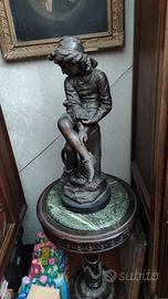 Statua di bronzo appartenuta a Mussolini