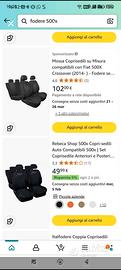 fodere auto 500x